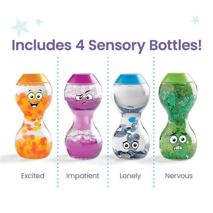 Hand2Mind 4pk Express Your Feelings Bottles