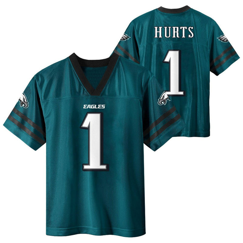 NFL Philadelphia Eagles Boys' Short Sleeve Jalen Hurts Jersey - L