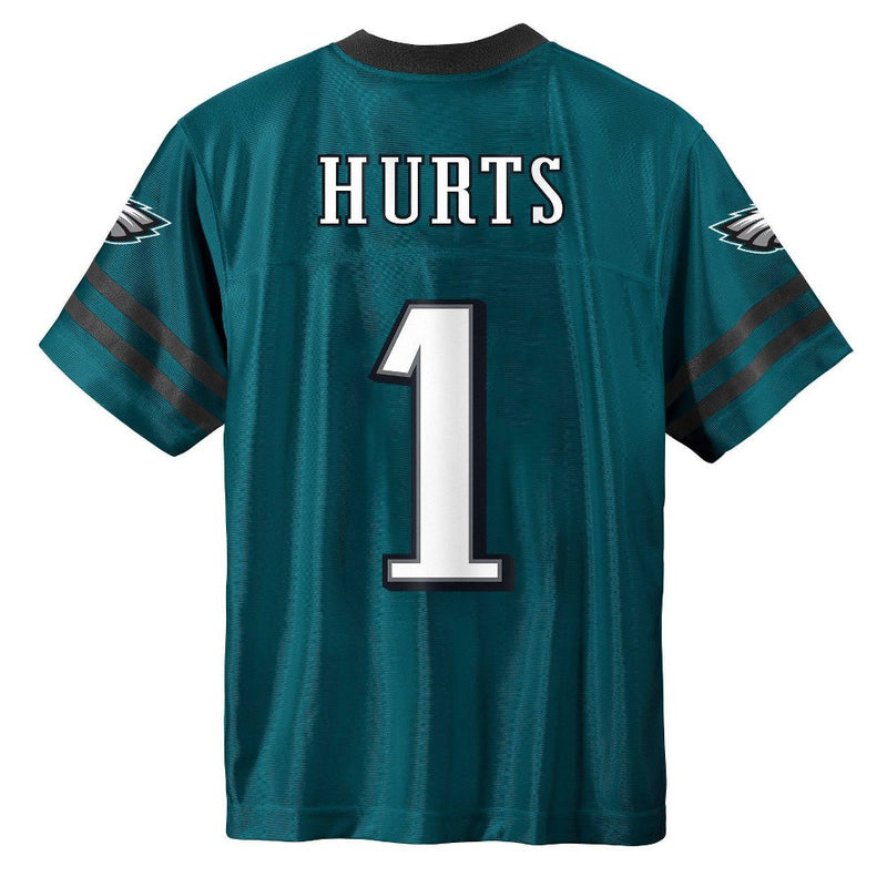NFL Philadelphia Eagles Boys' Short Sleeve Jalen Hurts Jersey - L