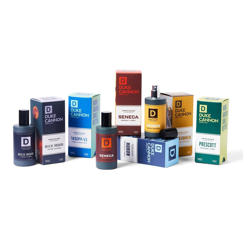 Duke Cannon Men's Huron Proper Cologne - Fresh Water & Neroli Cologne - 1.7 fl oz