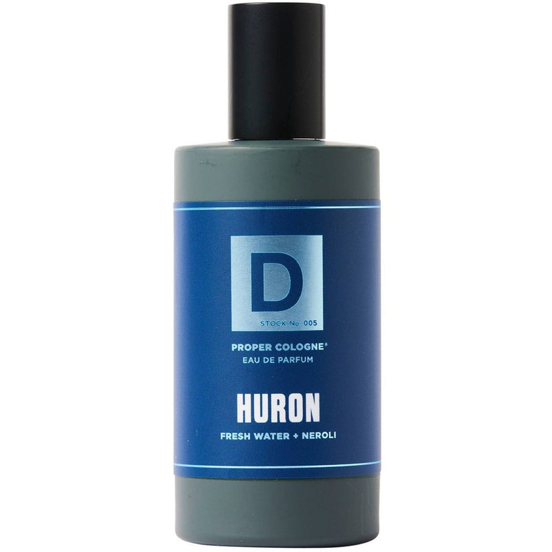 Duke Cannon Men's Huron Proper Cologne - Fresh Water & Neroli Cologne - 1.7 fl oz