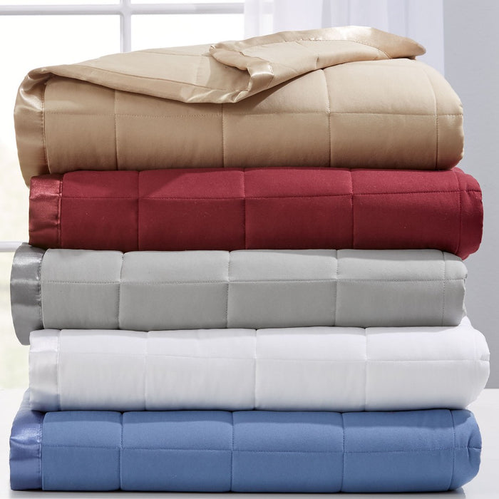 BrylaneHome Down-Alternative Blanket - Full/Queen, Tan