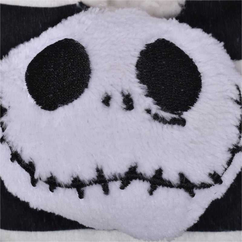 Boys' The Nightmare Before Christmas Jack Skellington Slipper Socks - Black XS/S