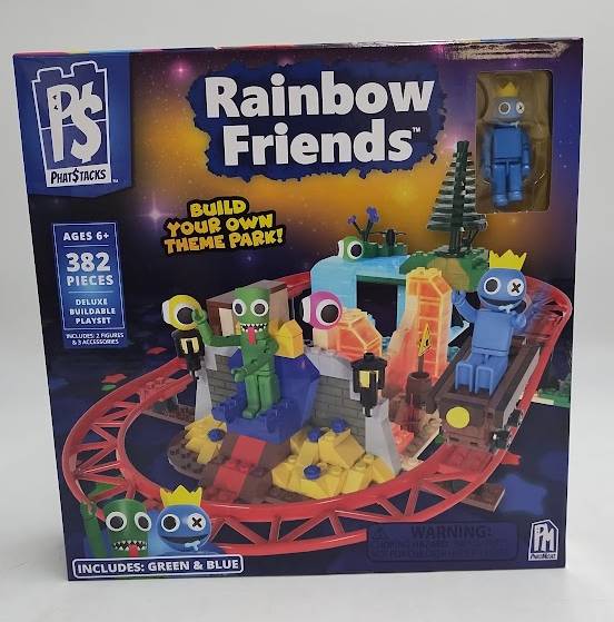 Rainbow Friends Deluxe Buildable Figure Playset