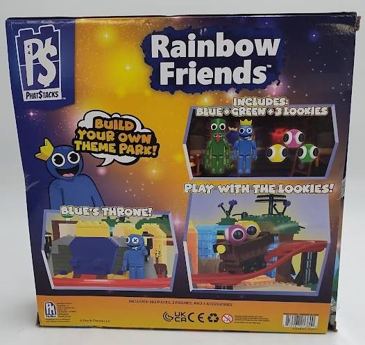 Rainbow Friends Deluxe Buildable Figure Playset