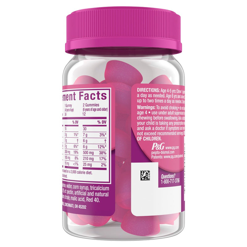 Pepto-Bismol Kids' Digestive Gummies - 24ct - EXP: 09/2026