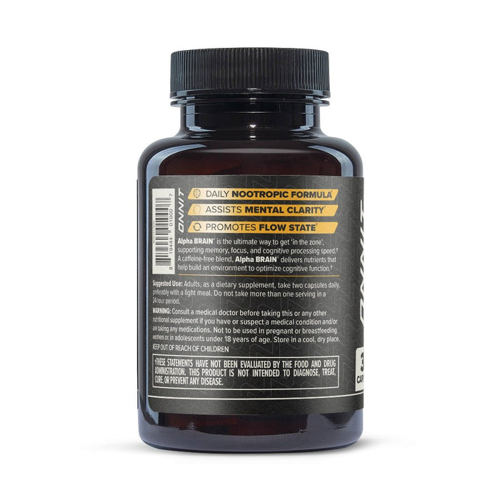 Onnit Alpha Brain Nootropic Brain Health Supplement - 30ct