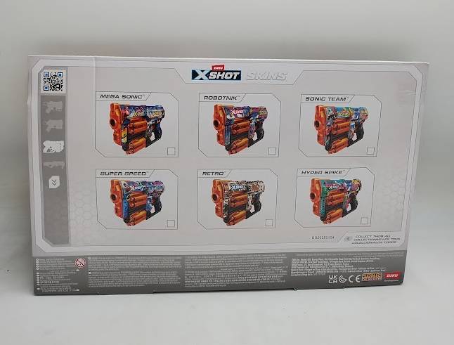 X-Shot Sonic the Hedgehog Dread Dart Blaster Skins