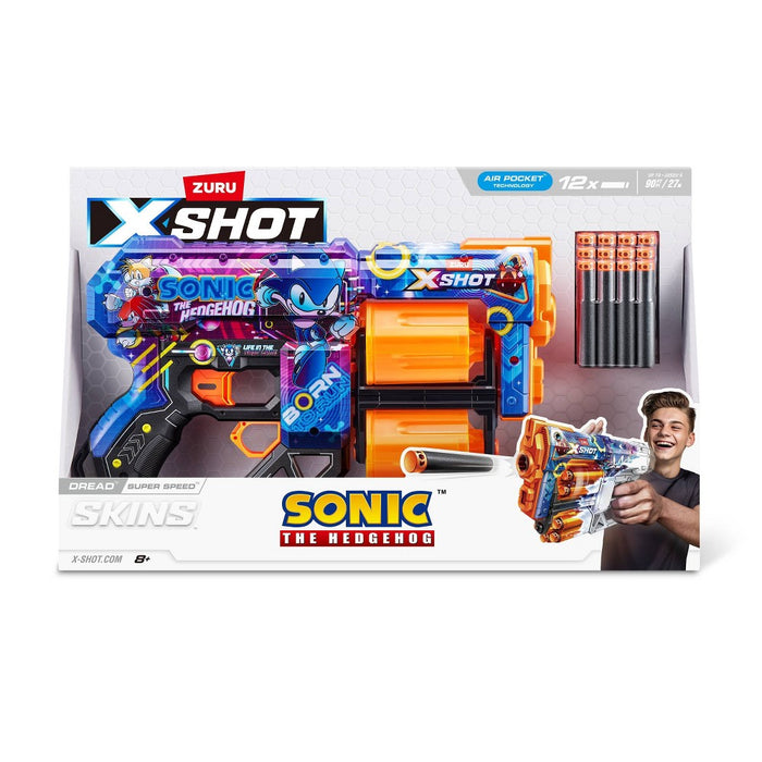 X-Shot Sonic the Hedgehog Dread Dart Blaster Skins