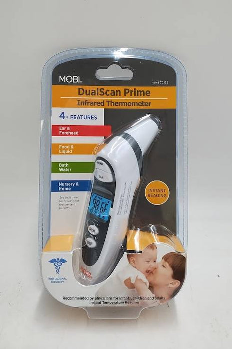 MOBI DualScan Prime Ear and Forehead Thermometer