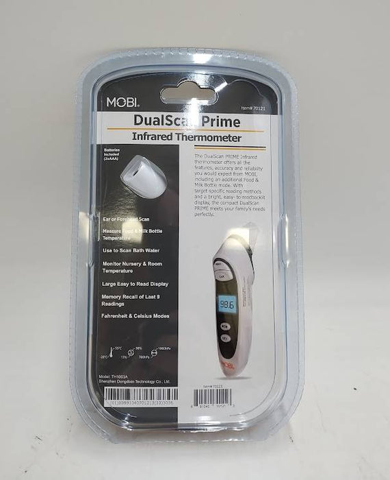 MOBI DualScan Prime Ear and Forehead Thermometer