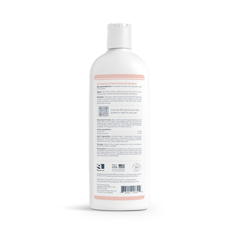 Veterinary Formula Clinical Care Hot Spot Shampoo for Dogs - 16 fl oz