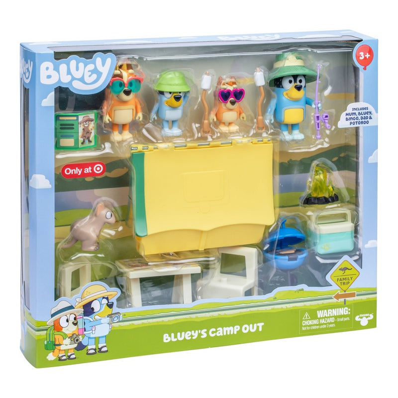 Bluey Camp Out Playset (Target Exclusive)