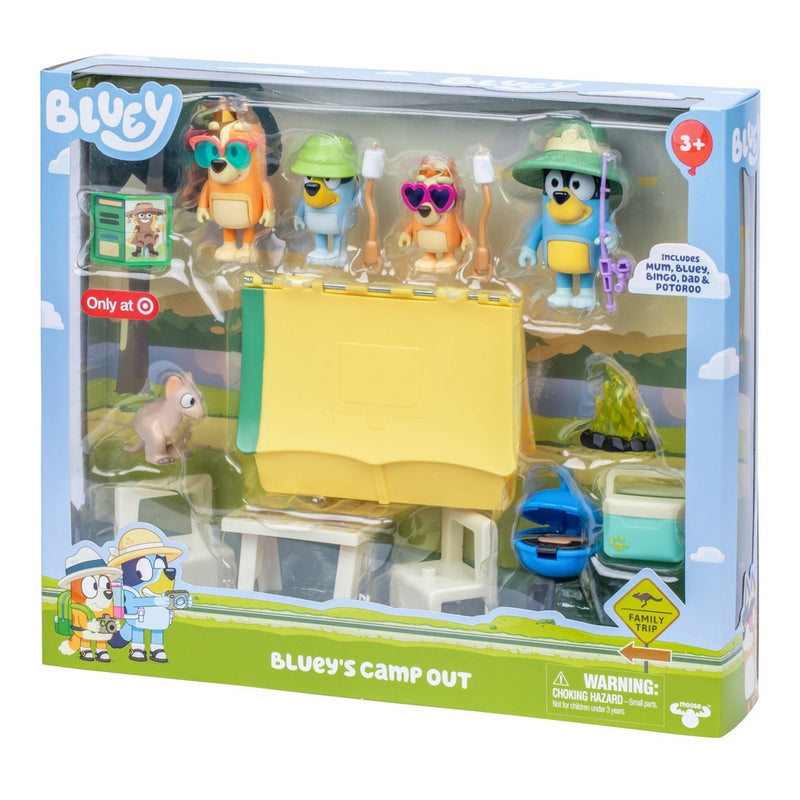 Bluey Camp Out Playset (Target Exclusive)