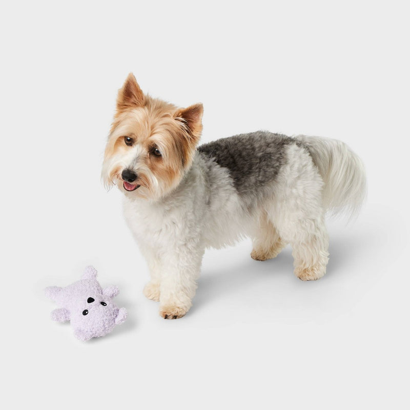 Bear Plush Puppy Dog Toy - Boots & Barkley - Purple