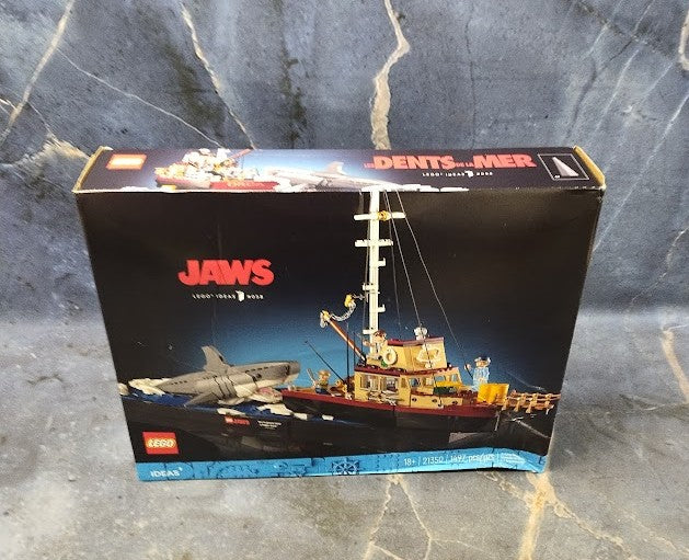 LEGO Ideas Jaws - Diorama Kit and Shark Toy for Adults 21350 SEE DETAILS