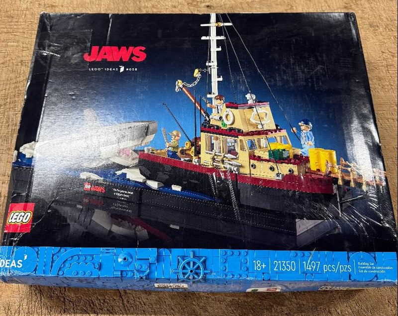 LEGO Ideas Jaws - Diorama Kit and Shark Toy for Adults 21350 SEE DETAILS