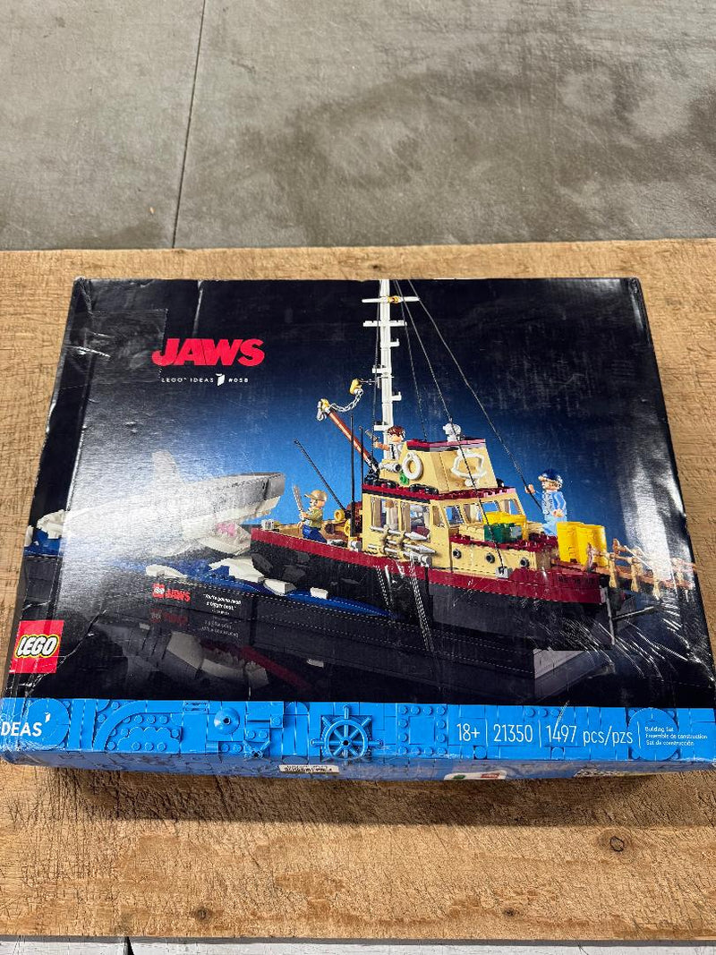 LEGO Ideas Jaws - Diorama Kit and Shark Toy for Adults 21350 SEE DETAILS