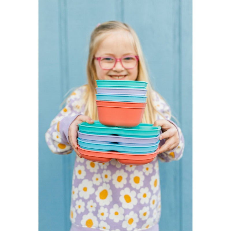 Re-Play 7" Divided Dining Plate - Lavender