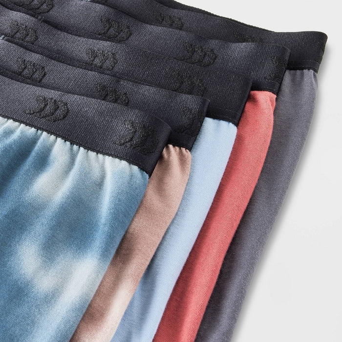 Boys' 5pk Boxer Briefs - All In Motion Gray L