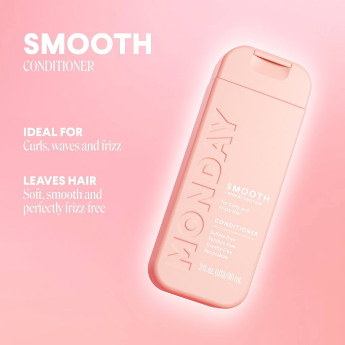 MONDAY Smooth Hair Conditioner - Travel Size - 3 fl oz