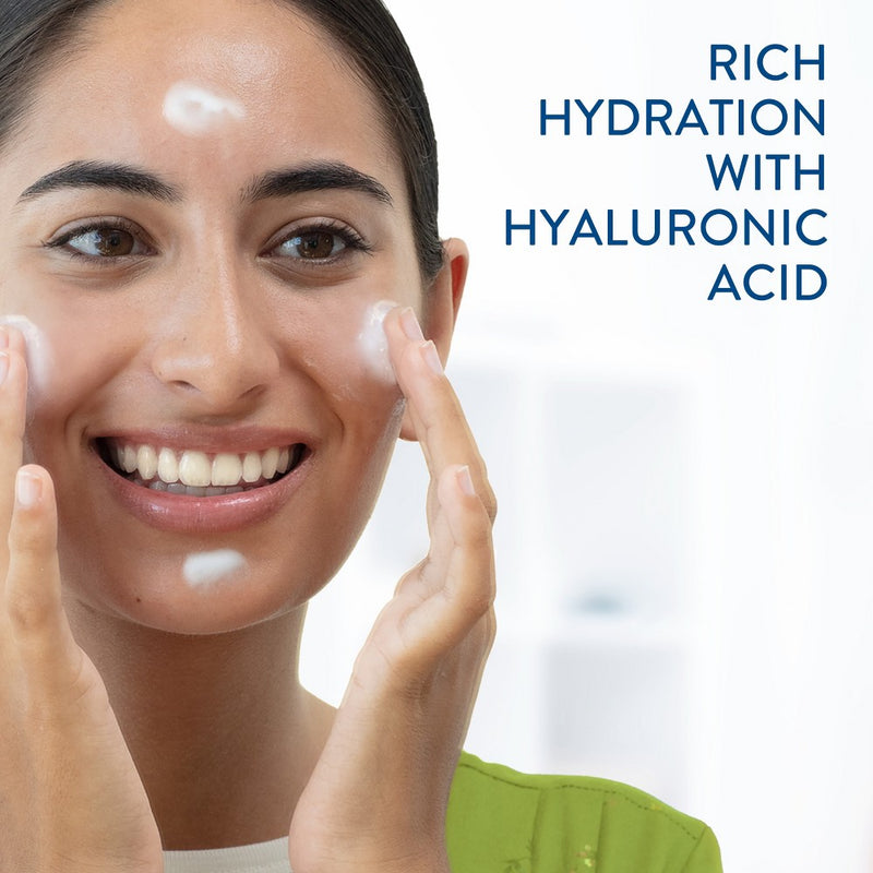 Cetaphil Rich Hydrating Face Cream with Hyaluronic Acid - 1.7oz