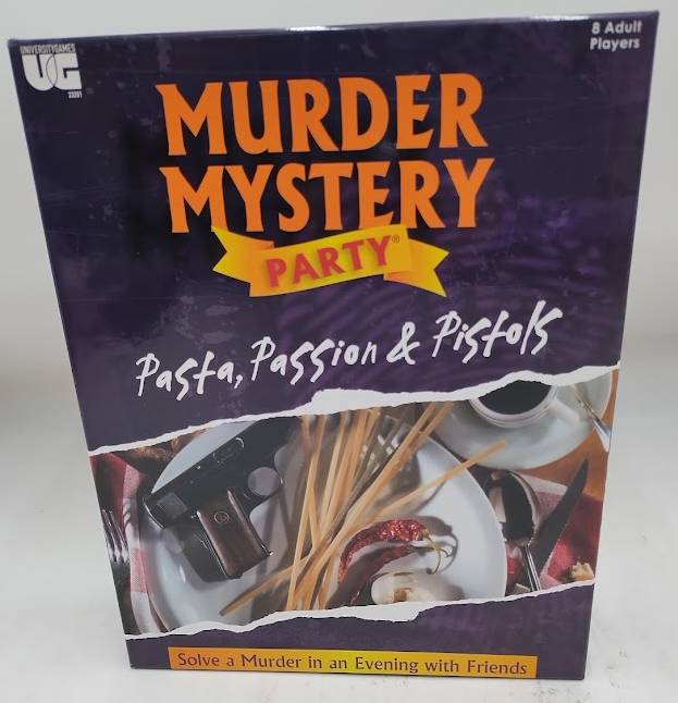 Murder Mystery Party, Pasta, Passion & Pistols