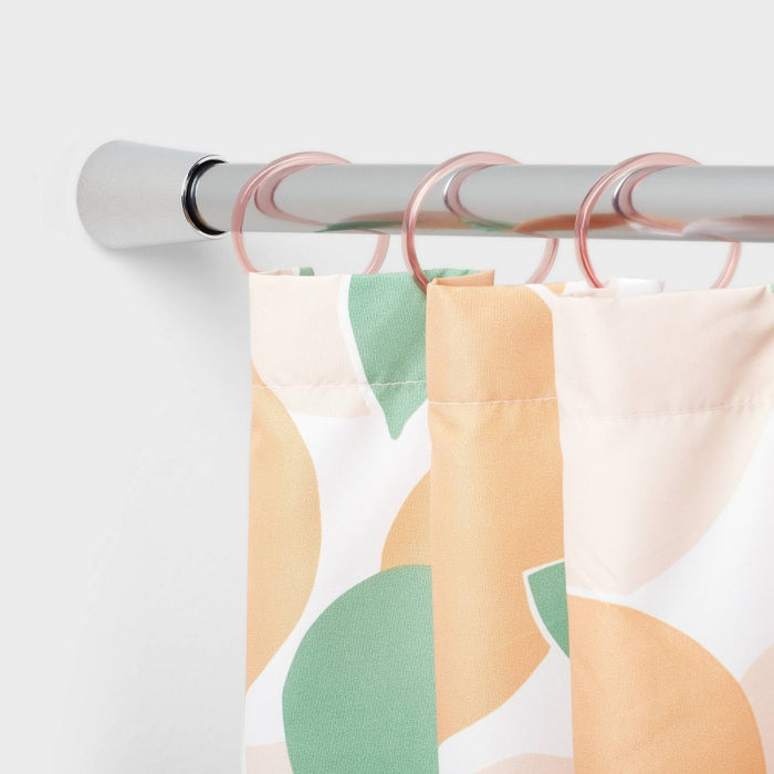 Colored Shower Curtain Rings Pink - Room Essentials