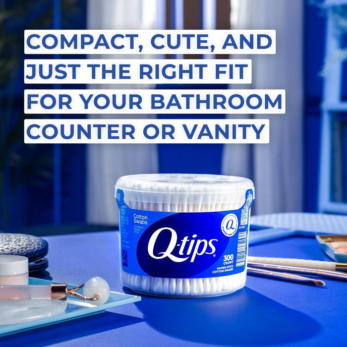Q-Tips Cotton Vanity Pack - 300ct