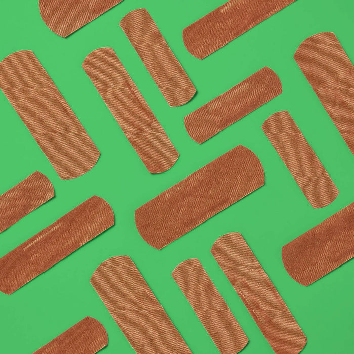 Skin Tone Assorted Size Flexible Bandages - Light Brown - 30ct - up&up