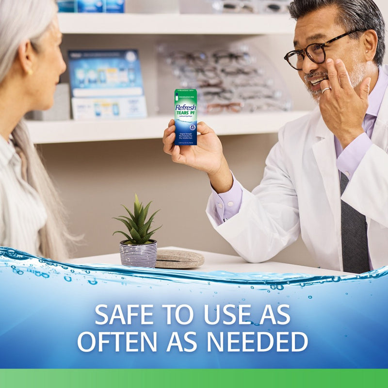 Refresh Tears PF Preservative Free Eye Drops - 0.33 fl oz/10mL