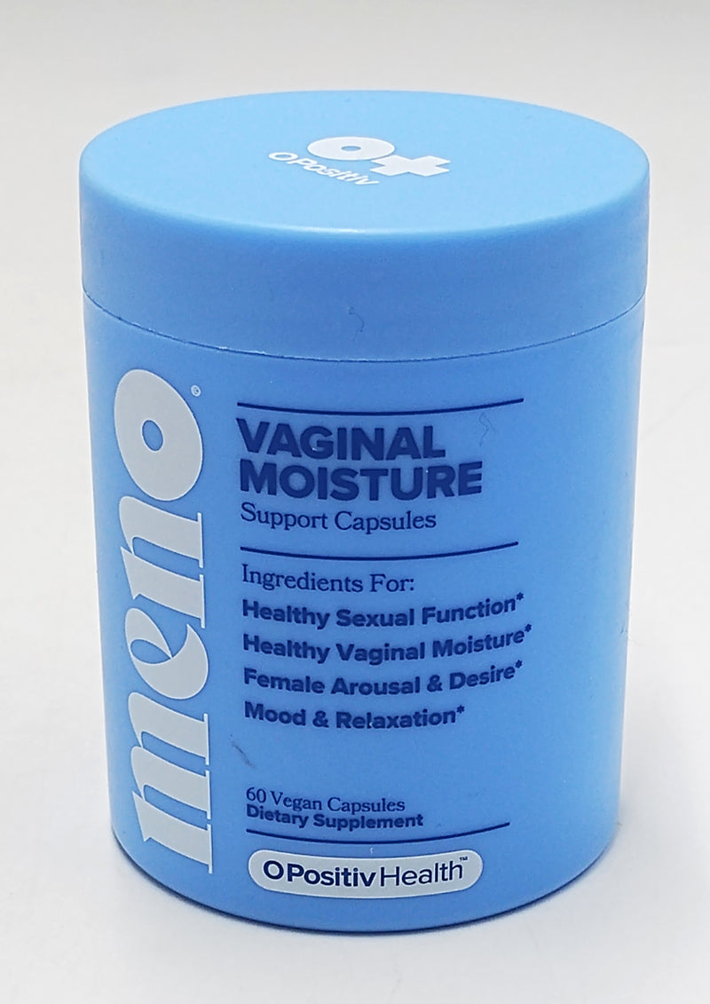 O Positiv MENO Vaginal Moisture Vegan Capsules - 60ct EXP: 08/26