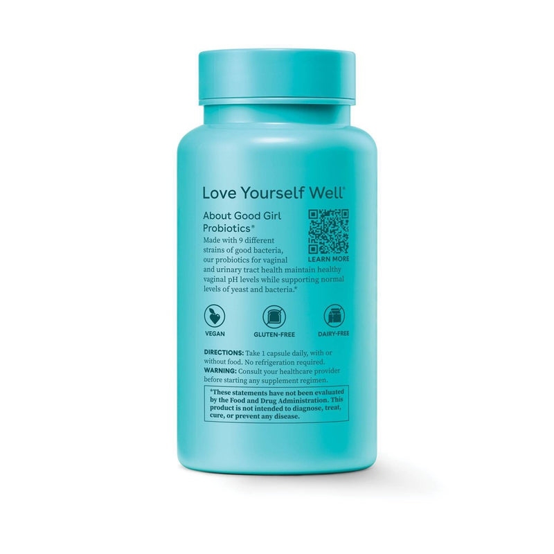 Love Wellness Good Girl Probiotics for Vaginal & Urinary Tract Health - 30ct