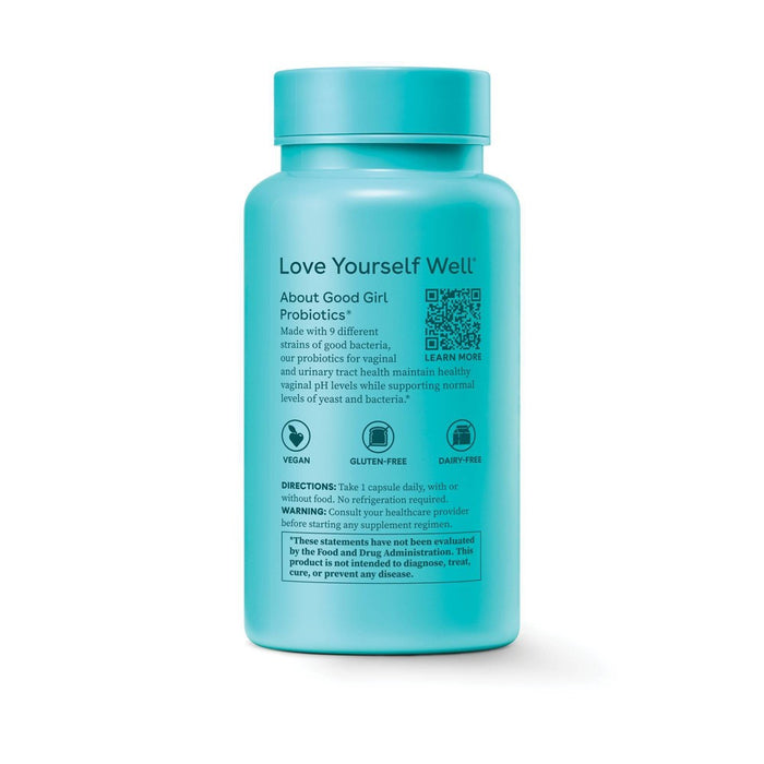 Love Wellness Good Girl Probiotics for Vaginal & Urinary Tract Health - 30ct