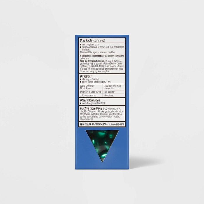 Daytime & Nighttime Maximum Strength Cold & Flu Softgels - 96ct - up&up