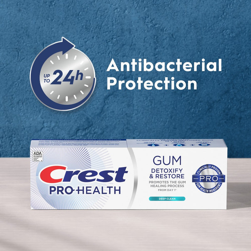 Crest Pro-Health Gum Detoxify and Restore Deep Clean Toothpaste - 2.5oz