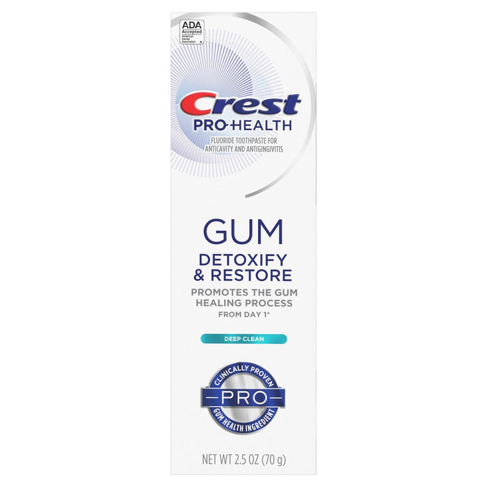 Crest Pro-Health Gum Detoxify and Restore Deep Clean Toothpaste - 2.5oz