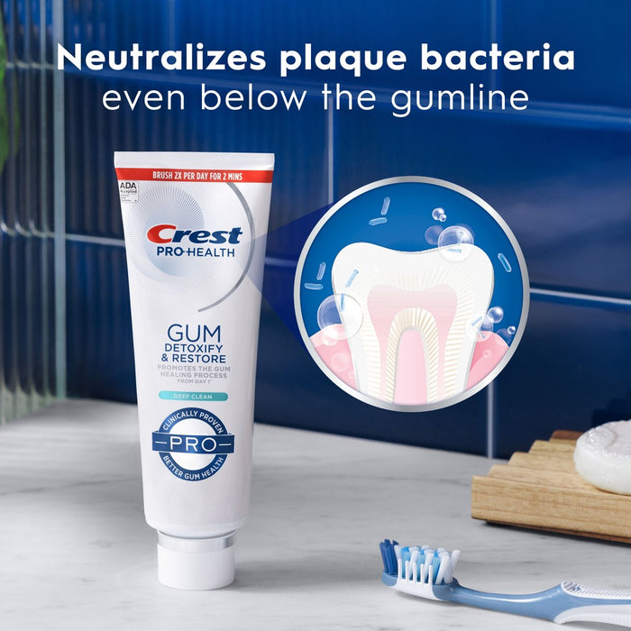 Crest Pro-Health Gum Detoxify and Restore Deep Clean Toothpaste - 2.5oz