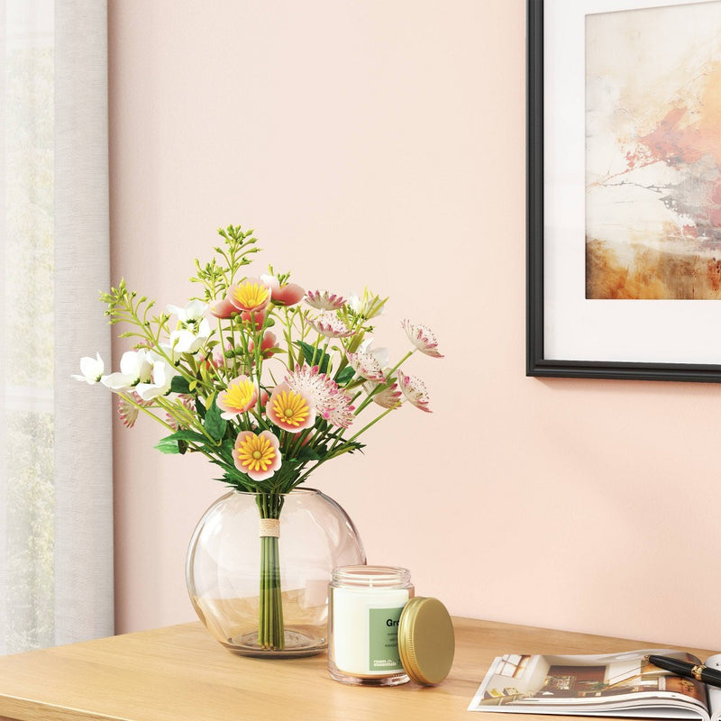 Glass Round Vase Clear - Room Essentials