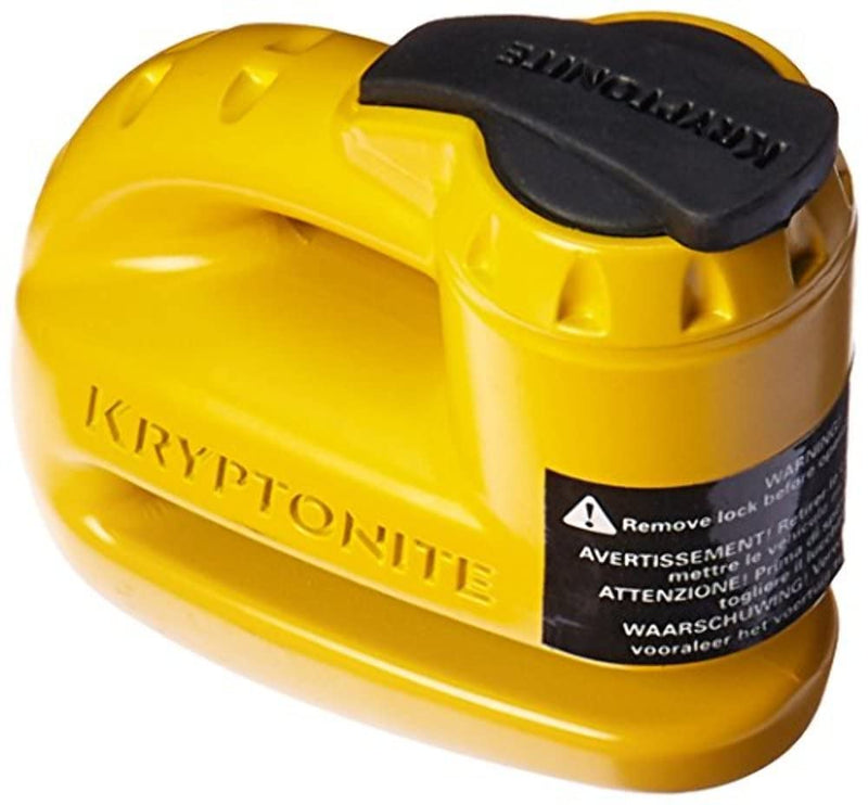 Kryptonite 000884 Keeper 5S Yellow Disc Lock