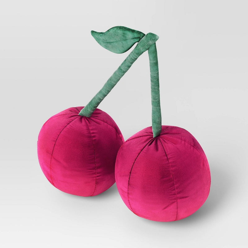 Cherries Throw Pillow Berry - Room Essentials