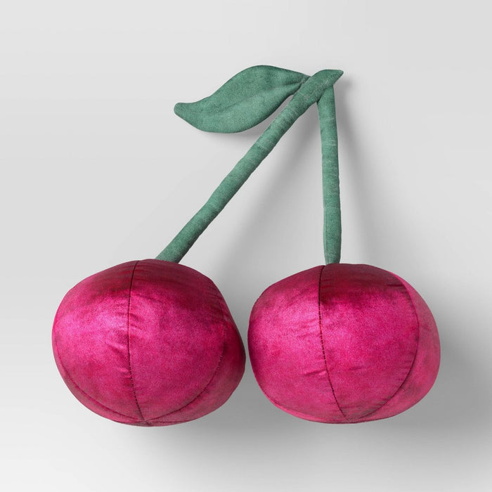 Cherries Throw Pillow Berry - Room Essentials