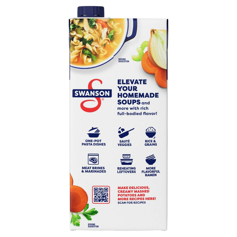 Swanson Natural Goodness Gluten Free 33% Less Sodium Chicken Broth - 32oz (LOCAL PICKUP ONLY)
