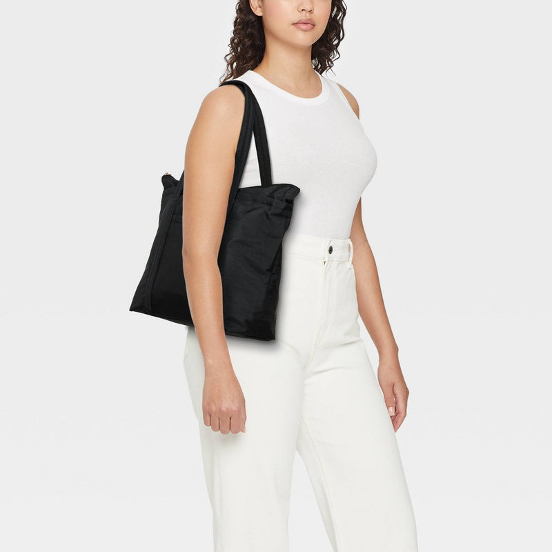 Essential Zip Tote Handbag - Universal Thread Black