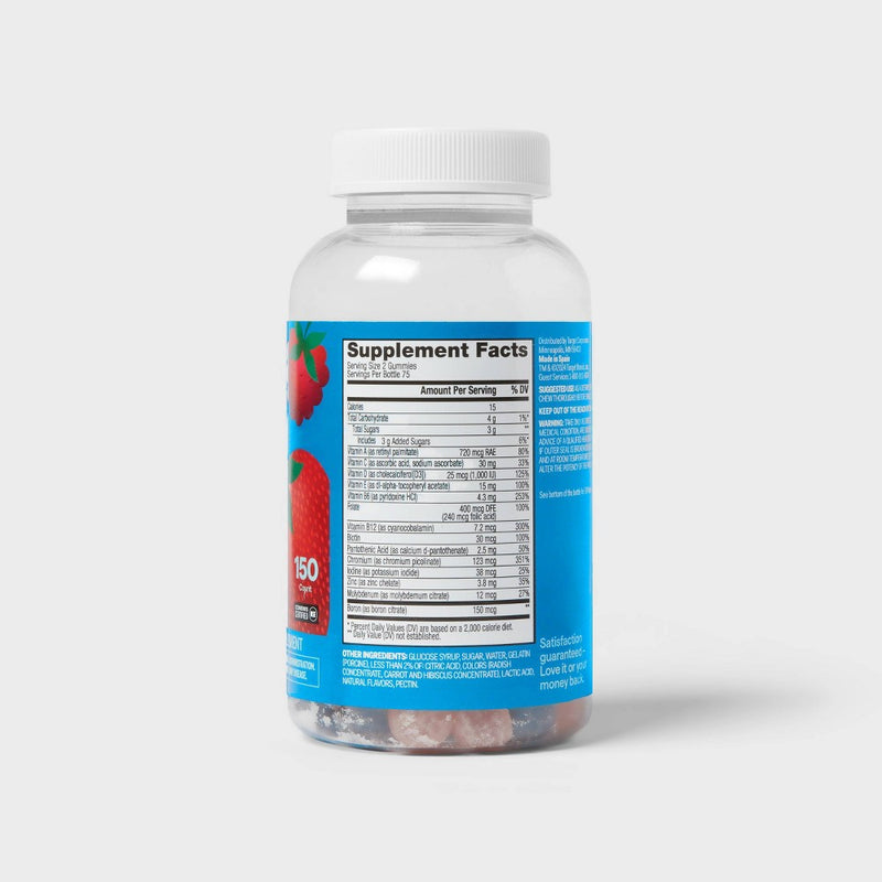 Adult Vitamin D Gummies - Fruit Flavors - 150ct - up&up