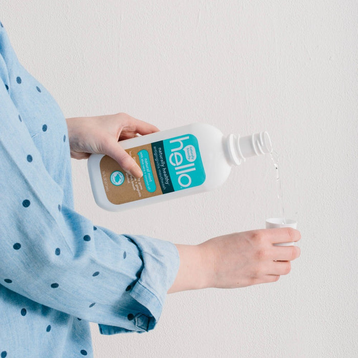 hello Peace Out Plaque Alcohol-Free and Vegan Mouthwash- 16 fl oz