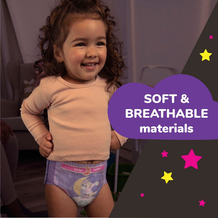 Pull-Ups Night-Time Disposable Training Pants - 4T-5T - Girls' - 52ct