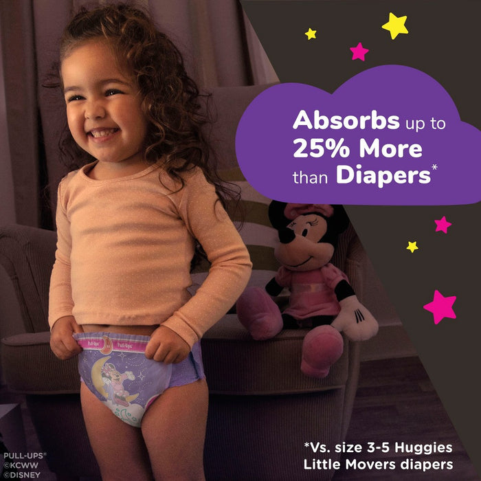 Pull-Ups Night-Time Disposable Training Pants - 4T-5T - Girls' - 52ct