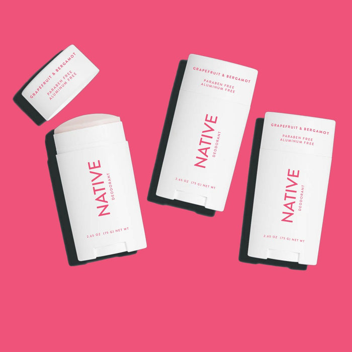Native Deodorant - Grapefruit & Bergamot - Aluminum Free - 2.65 oz