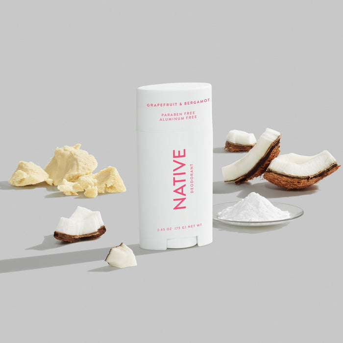 Native Deodorant - Grapefruit & Bergamot - Aluminum Free - 2.65 oz